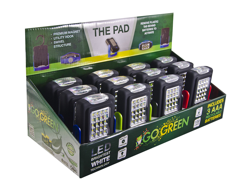 The Pad - COB Display Box LED Rotating Magnetic Stand