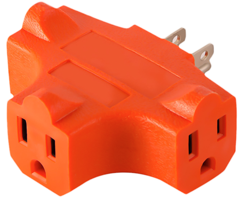 3 Wire Cube Adapter - Orange