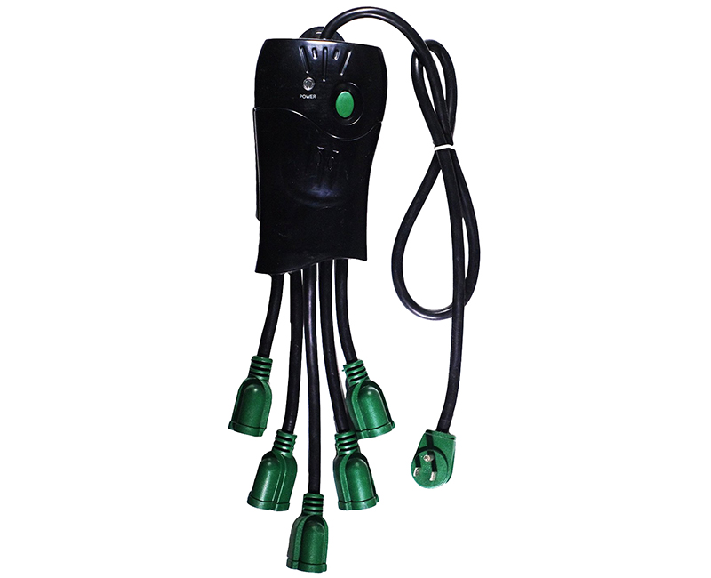 Black 5 Outlet Squid Surge Protector - 250 Joules