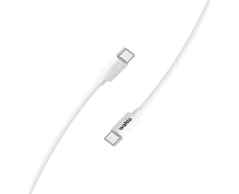 USB-C TO USB-C CABLE 10FT 2.4A 5V WHITE UNIVERSAL COMPATIBILITY