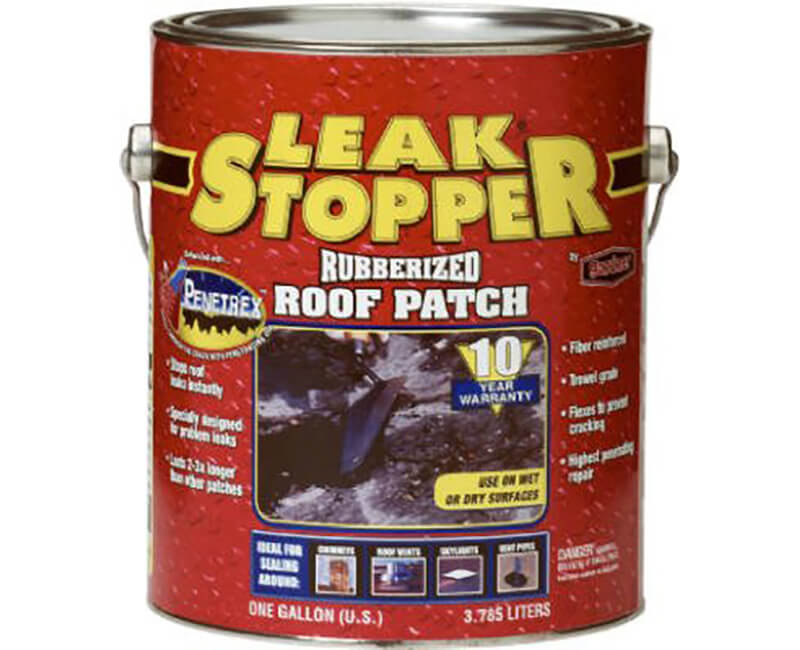 1 GAL Leak Stopper Rubberized Roof Patch