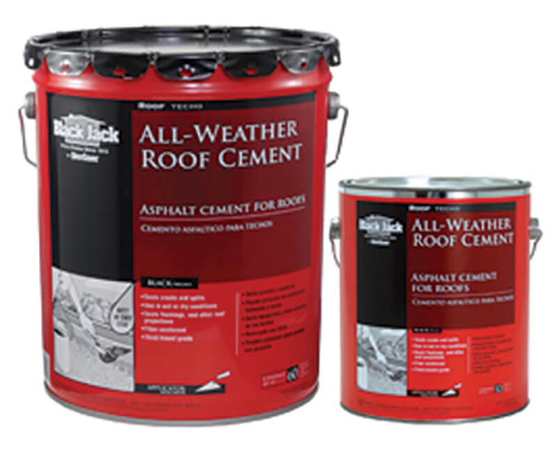 1 GAL Black Jack All Weather Roof Cement