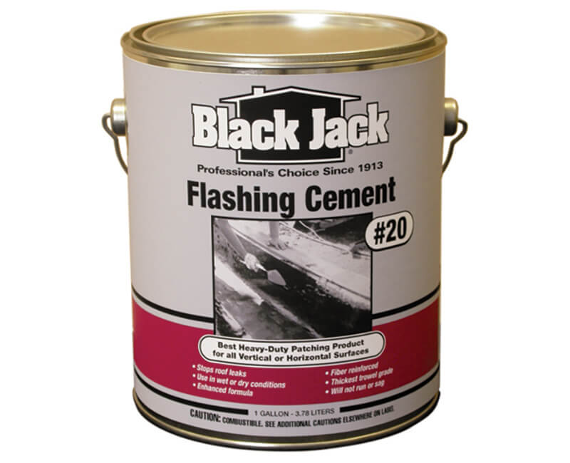 1 GAL Black Jack # 20 Flashing Cement