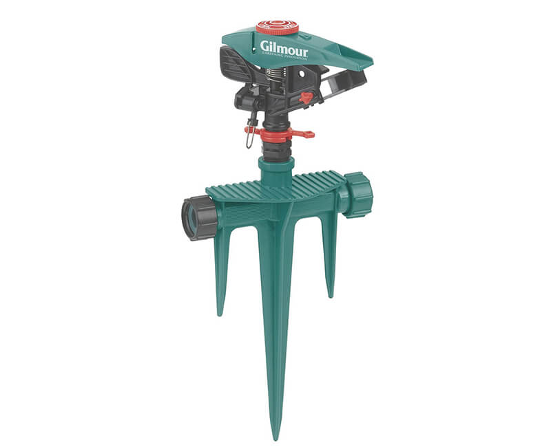 Poly Pulsating Sprinkler With Spike Base - Carded