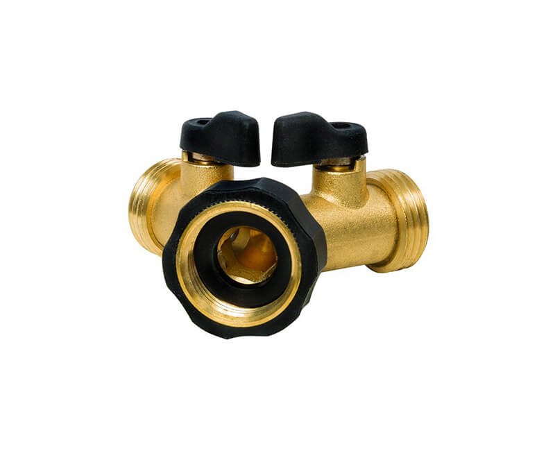 Brass Dual Shut-Off Valve