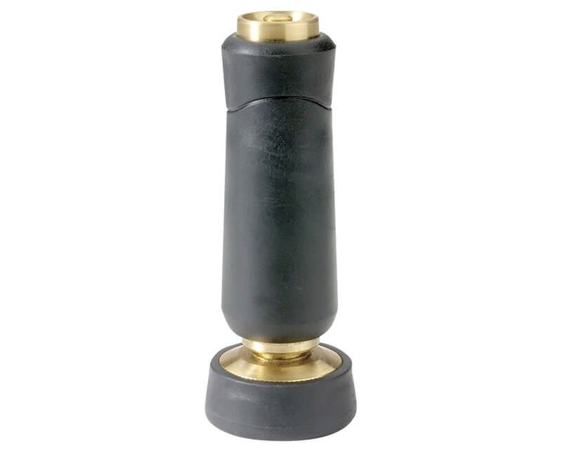 Solid Brass Twist Nozzle With Rubber Insulation