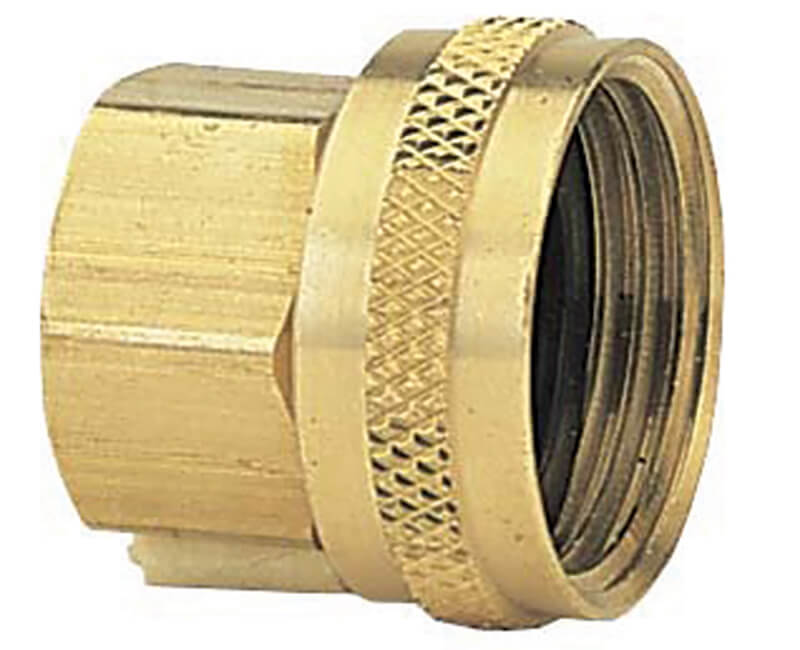 3/4" Female Brass Hose Connector