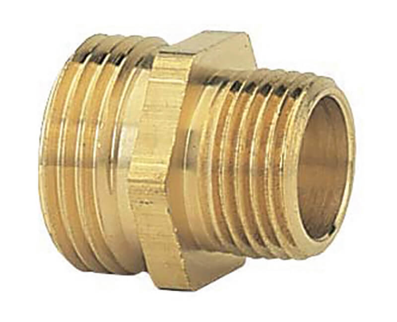 3/4" Male Brass Hose Connector
