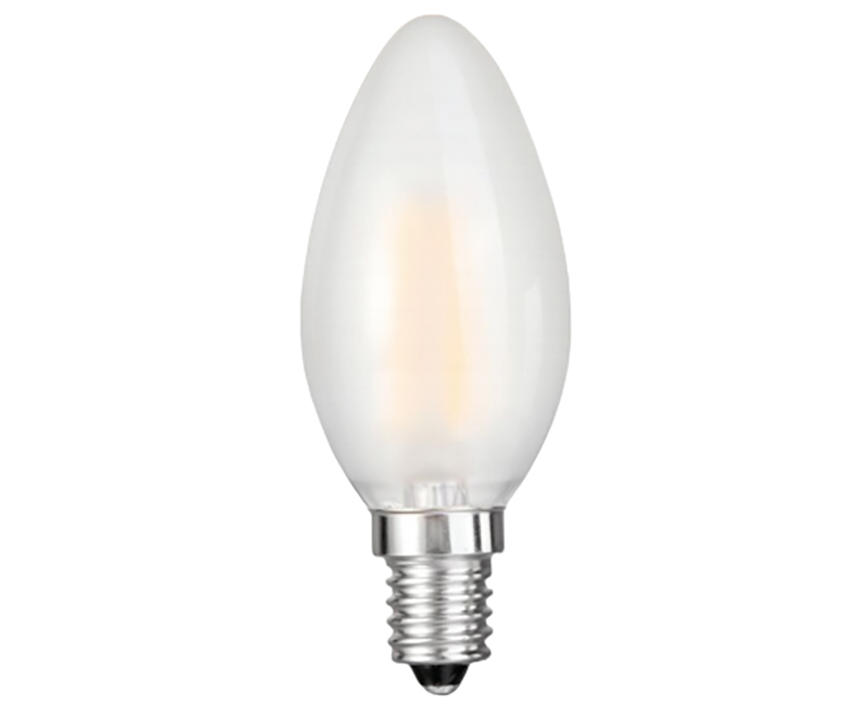 Dimmable C32 LED Frosted 27K - 5W