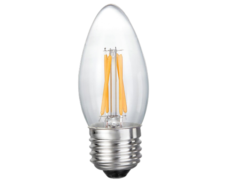 Dimmable C32 LED E26 27K - 5W