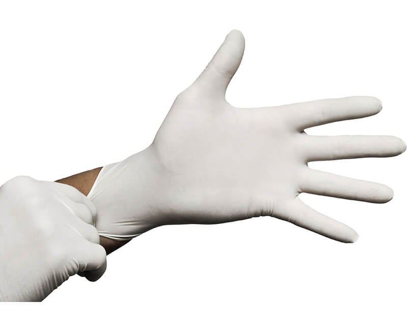 Powdered Latex Gloves - Large