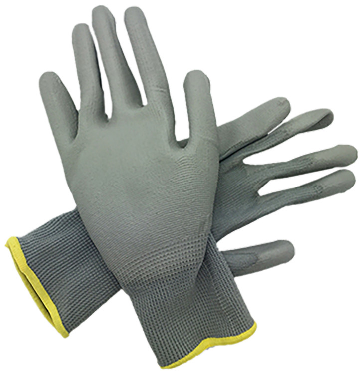 PU Coated Nylon Gloves Large