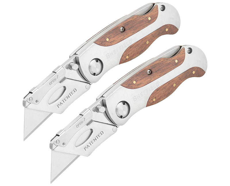 2 PIECE LOCKBACK KNIFE SET CHEFFIELD