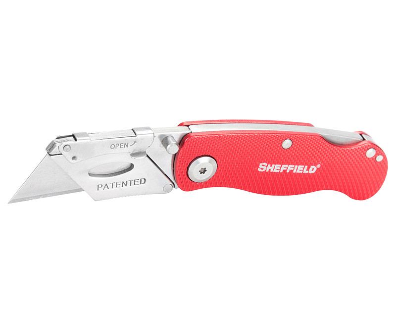 LOCK BACK UTILITY KNIFE RED