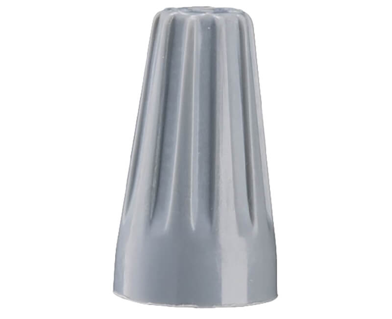 Gray WireGard Screw-On Wire Connectors - 25 Per Bag