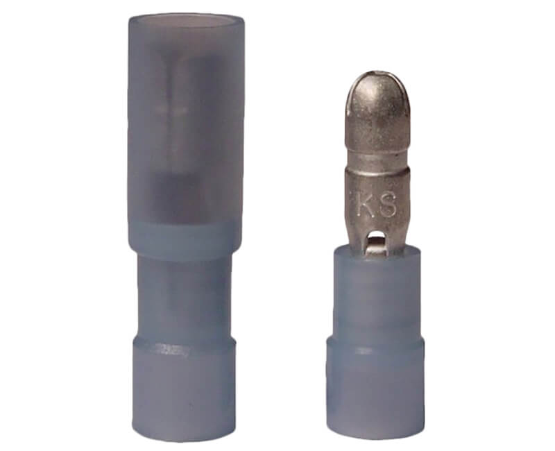 16-14 AWG Fully Insulated Bullet Splice - Male/Female