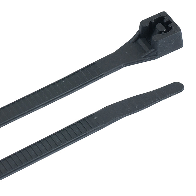 CABLE TIE, 8", 75LB, BLACK; 100/BAG,