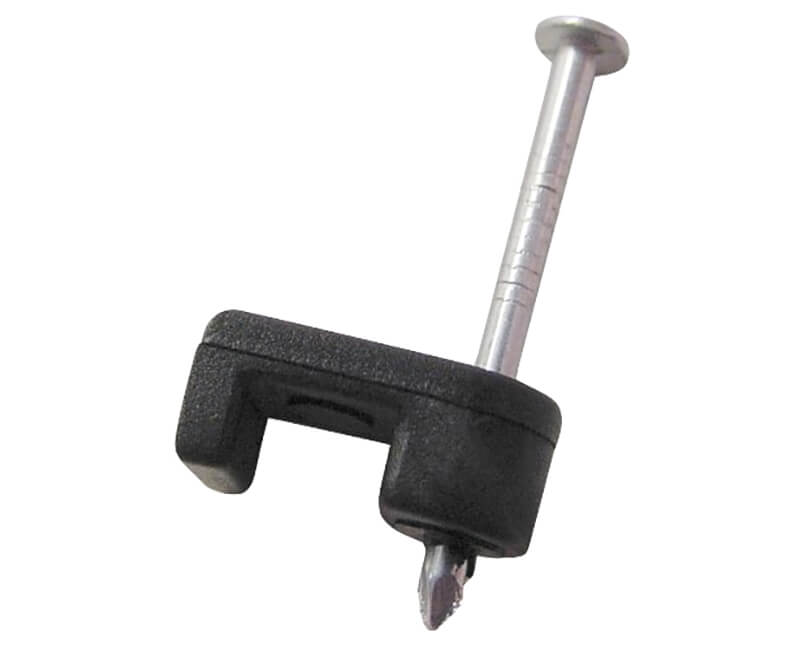 3/16" Low Volt Staple - Black