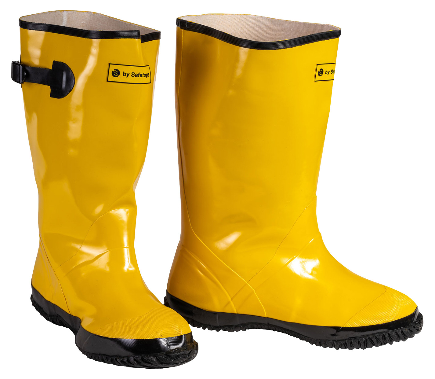 YELLOW SLUSH BOOTS SIZE 12