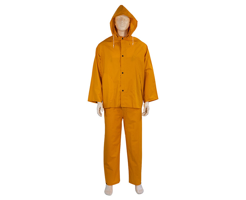 2XL YELLOW RAINSUIT 3PC