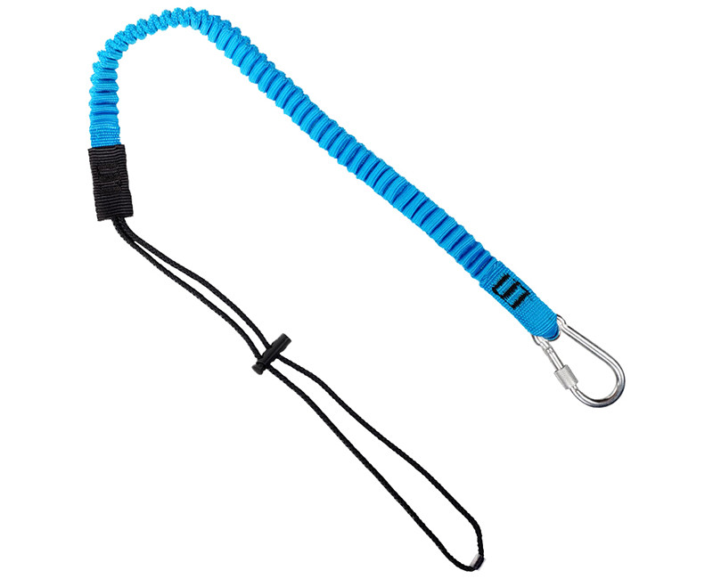 TOOL & HARDHAT LANYARD W/ SCREEN GATE CARABINER 15LB RATING