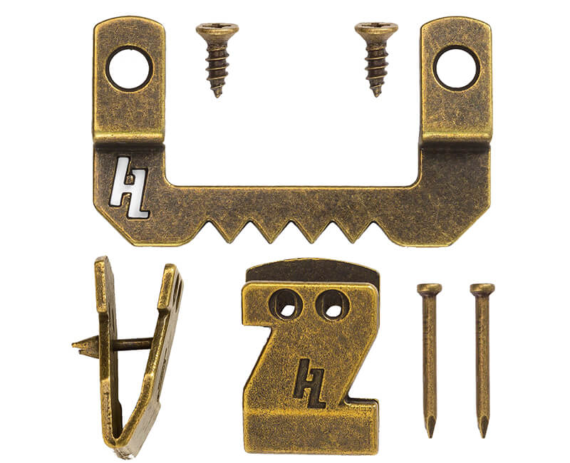 Flat Mount Sawtooth Hook Kit