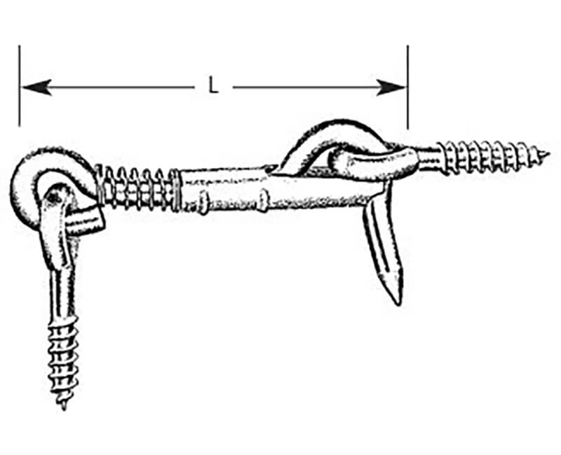 2" Safety Gate Hook