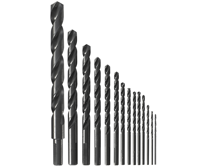 Black Oxide Drill Bit Set -14 Piece