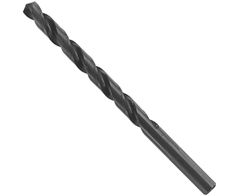 1/4" Black Oxide High Speed Drill Bit - Carded