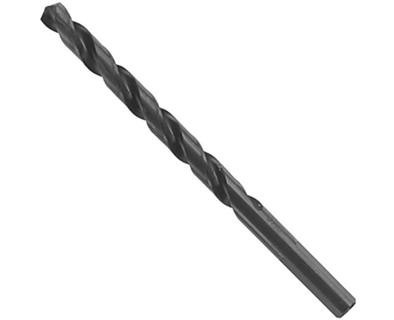 19/64" Black Oxide High Speed Drill Bit - Carded