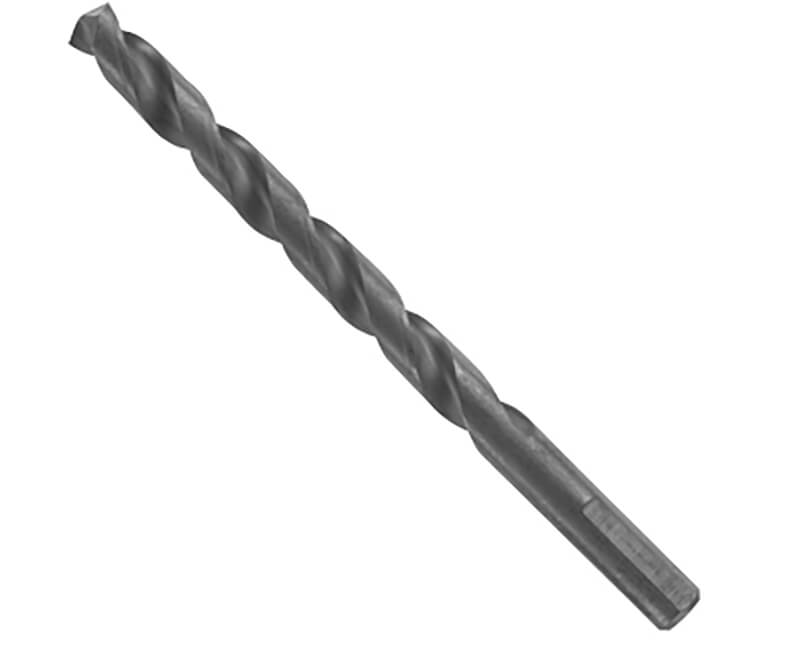 25/64" Black Oxide High Speed Drill Bit - Bulk