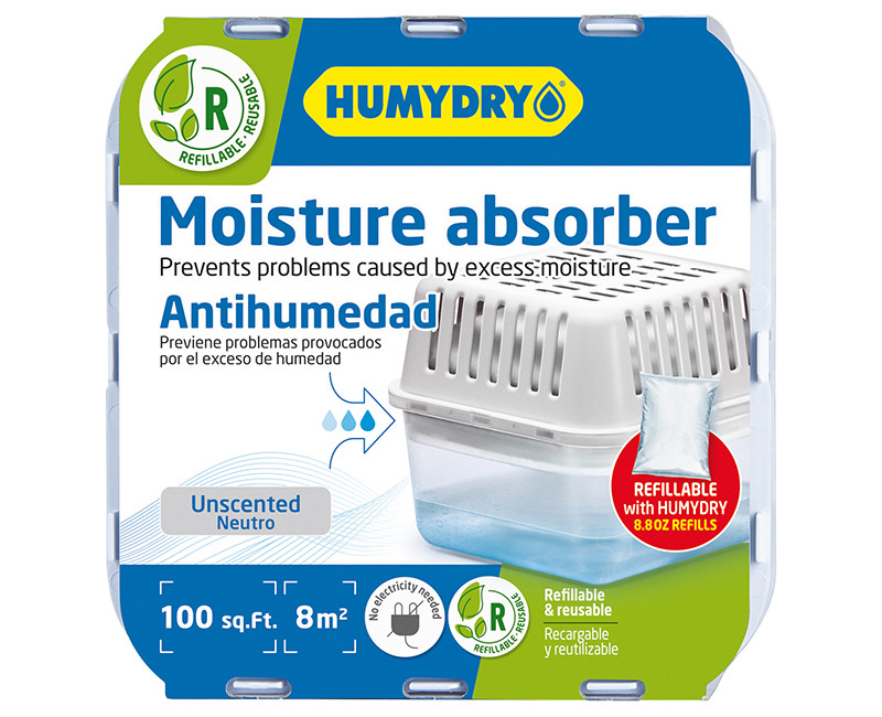 Compact 8.8oz. Moisture Absorber Device Unscented