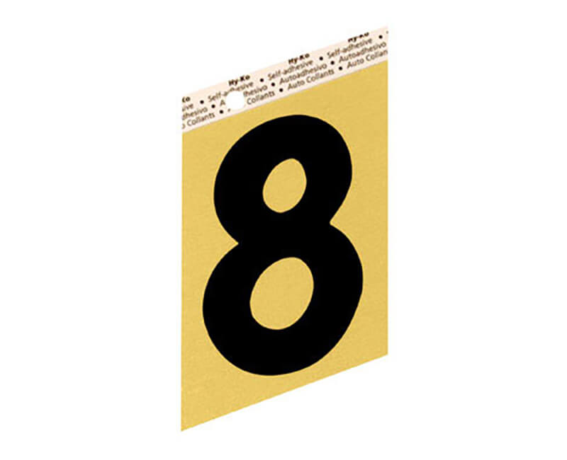 3-1/2" Gold Number - 8