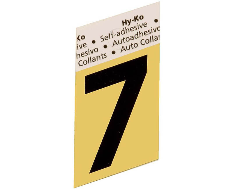 1-1/2" Gold Number - 7