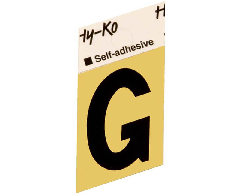 1-1/2" Gold Letter - G