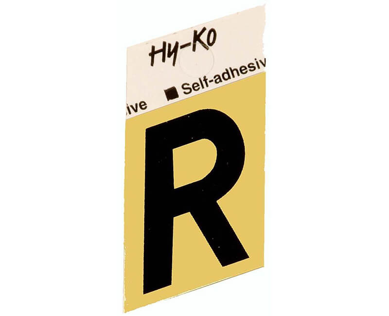 1-1/2" Gold Letter - R