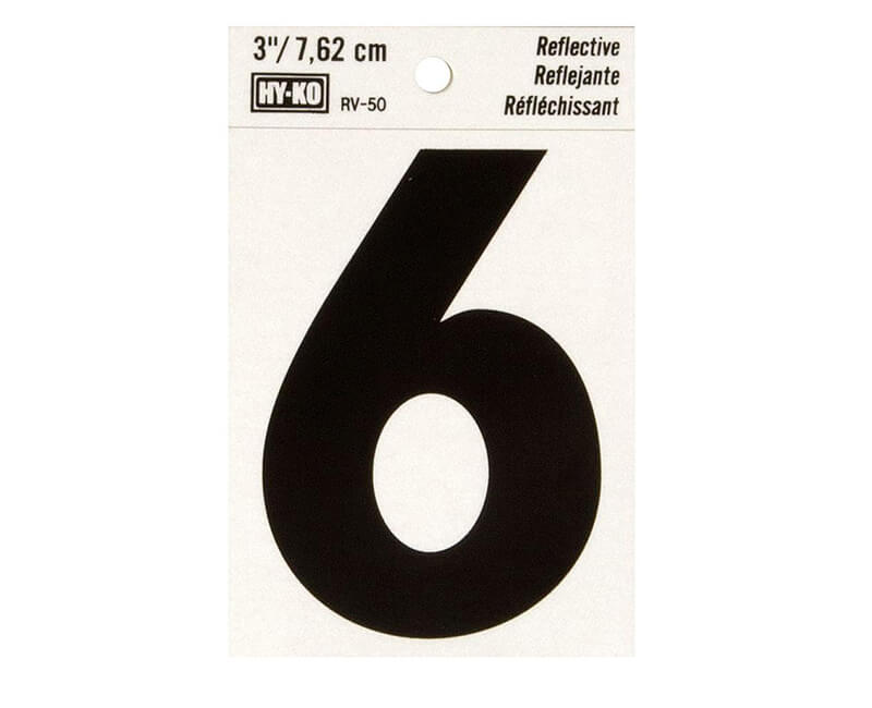 3" Reflective Vinyl - 6