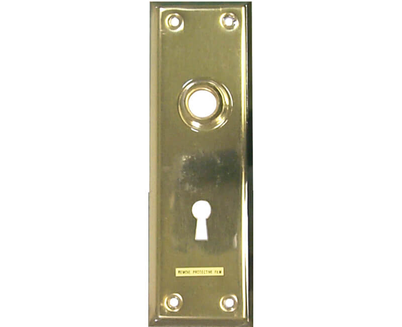 Satin Brass Trim Plate