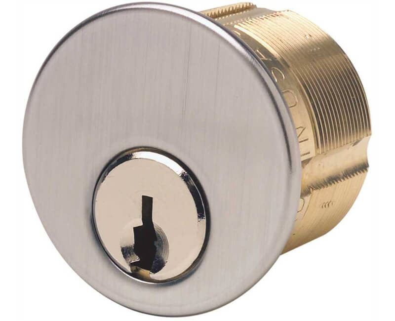 Ilco Mortise Cylinder Corbin L4 Key Chrome