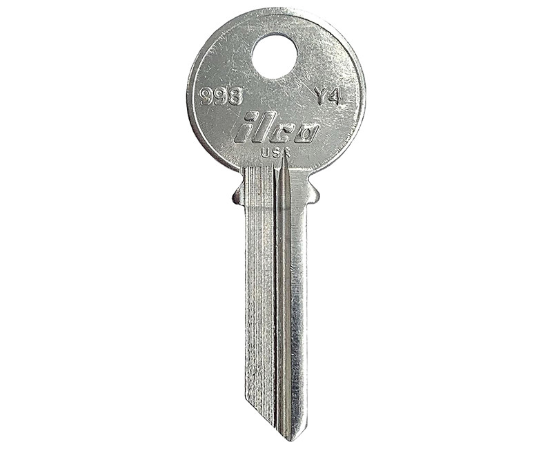Y4 KEY BLANKS 50/BOX YALE 111 GMK