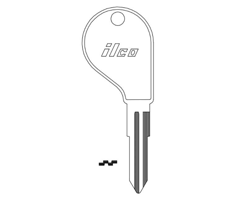 Auto Key Blank - Nissan 300zx