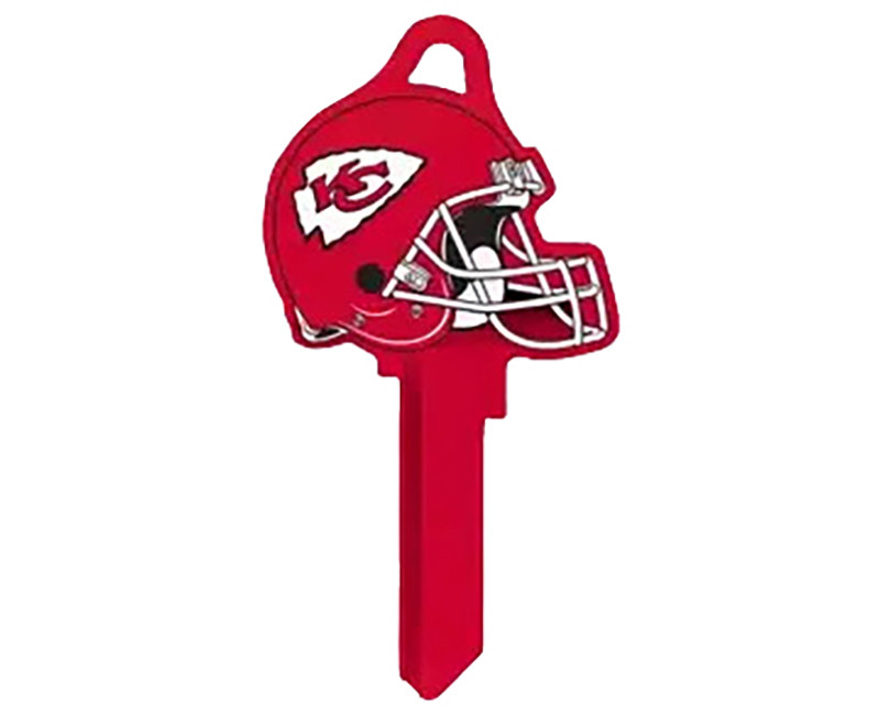 NFL HELMET KEYS CARDED CHIEFS SC1