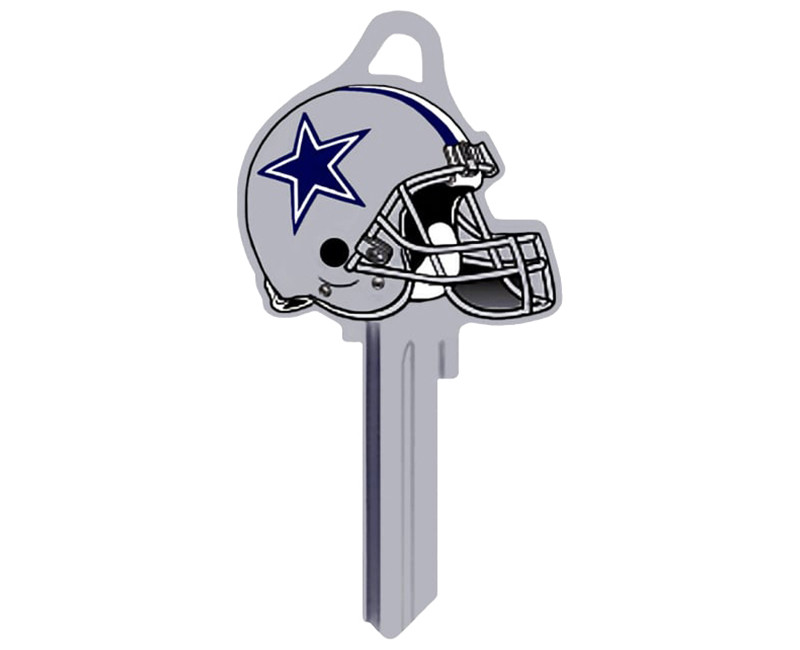 NFL HELMET KEYS CARDED COWBOYS SC1