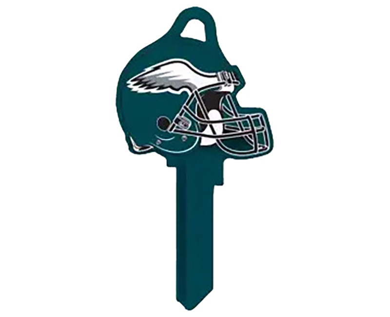 NFL HELMET KEYS CARDED EAGLES SC1