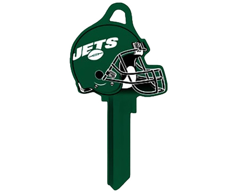 NFL HELMET KEYS CARDED JET SC1