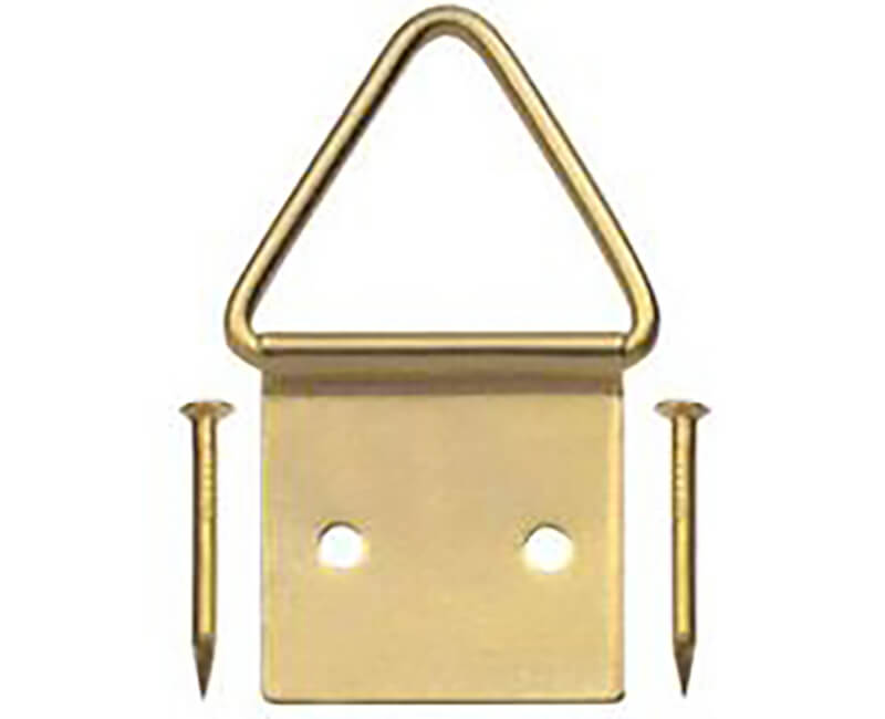 Large Brass Plated Ring Hangers