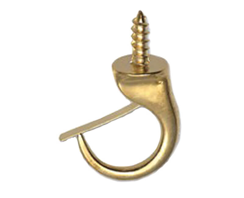 1-1/4" Brass Safety Mug Hooks