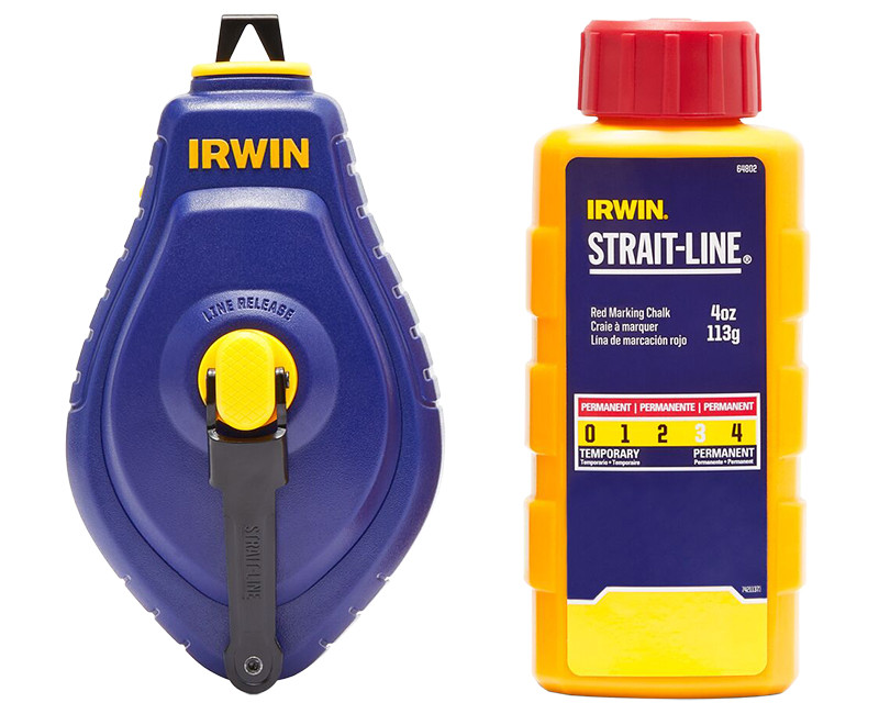 IRWIN STRAIT-LINE SPEEDLINE W/ RED