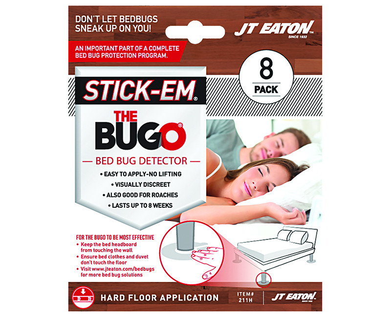 Hard Floor Bed Bug Traps - 8 Per Pack