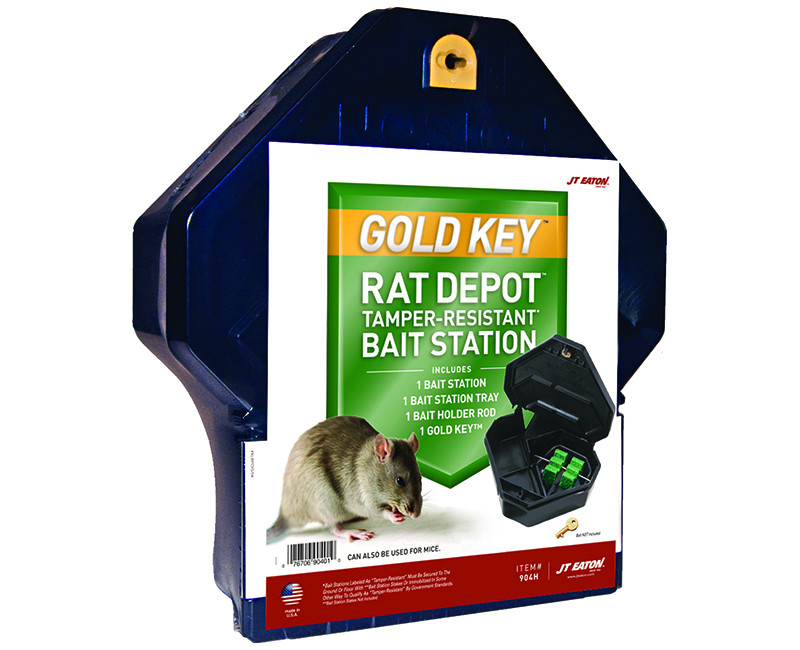 Gold Key Rat Depot - Tamper Resistant